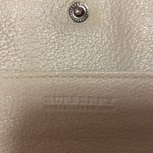 BURBERRY WALLET IS GREAT CONDITION SOFT LEATHER AND TYPICAL CANVAS BURBERRY! - Picture 5 of 14